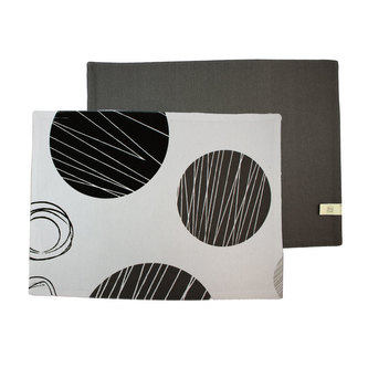 Prostírání 33*45 cm, Kruhy