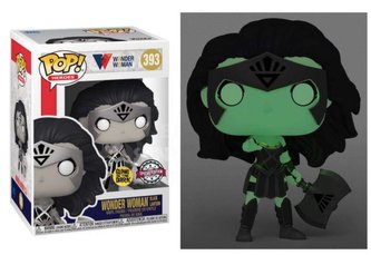 Funko POP Heroes: Wonder Woman 80th - Black Lantern (GITD exclusive special edition)