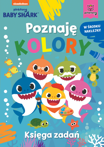 Poznaję kolory. Księga zadań. Baby Shark