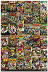 Plakát Marvel: Classic Cover (61 x 91,5 cm) 150g