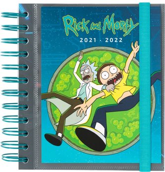 Plánovací diář A4 2021/2022 Rick and Morty: Akademický diář (21 x 29,7 cm)