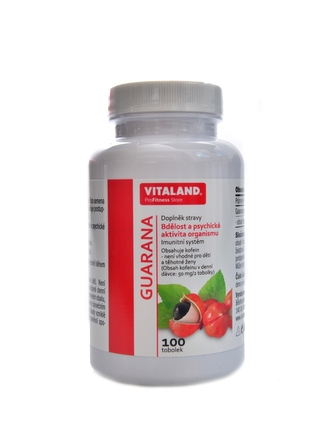 Vitaland - Guarana 100 kapslí