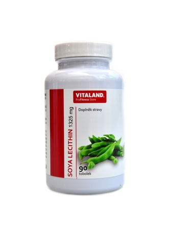 Vitaland - Soya lecithin 1325mg 90 kapslí