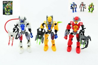 Transformer robot 19cm; 6 druhů; na kartě - 1 kus