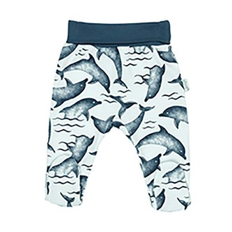 Kojenecké bavlněné polodupačky Nicol Dolphin - velikost 80 (9-12m)