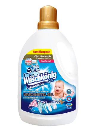 WaschKönig gel 3,305 L Sensitive - 110 WL