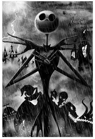 Plakát Nightmare Before Christmas - Storm