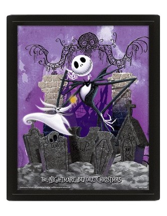 Obraz Nightmare Before Christmas 3D