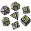 Sada kostek Pathfinder: Goblin Purple & green