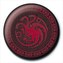 Placka Game of Thrones - Targaryen Sigil