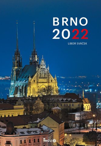 Kalendář 2022 Brno - nástěnný