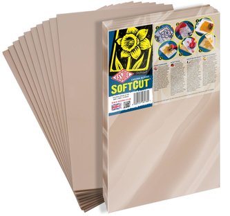 Softcut měkké lino pro linoryt 20x30cm