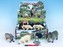 Zvířátka safari/ZOO plast 10-18cm asst 8 druhů