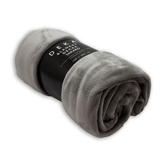 Mikroflanelová deka, 150x200 cm, Šedivá