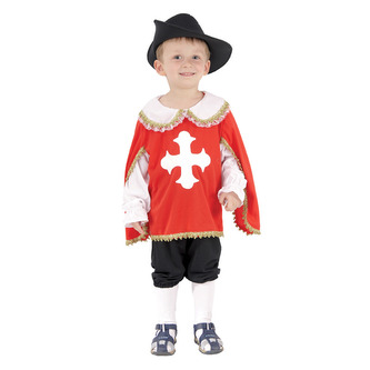 Kostým Mušketýr, velikost 92-104 cm