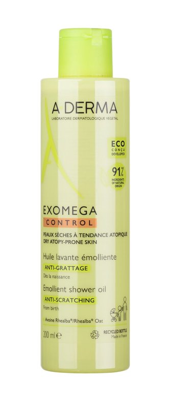 A-Derma Exomega Control Sprchový olej Emollient Shower Oil 200 ml unisex