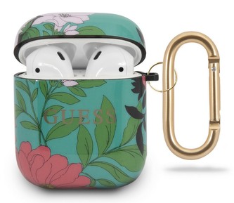 Guess TPU Case Apple Airpods, Floral No.1