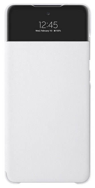 Samsung EF-EA725PW S View Wallet Galaxy A72, White