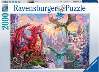 Ravensburger Puzzle - Mystický drak 2000 dílků