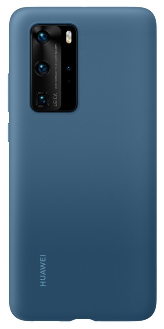 Huawei P40 Pro Silicone Case Blue