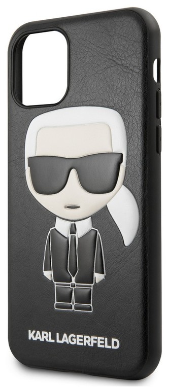 Karl Lagerfeld Embossed Case iPhone 11 Pro, Black