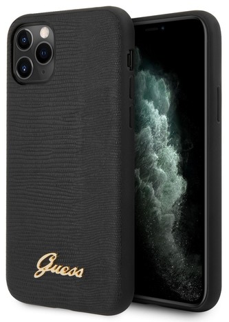 Guess Lizard Hard Case iPhone 11 Pro, Black