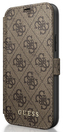 Guess Charms Book Case 4G iPhone 12 Pro Max, Brown