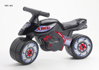 Odstrkovadlo - motorka černá