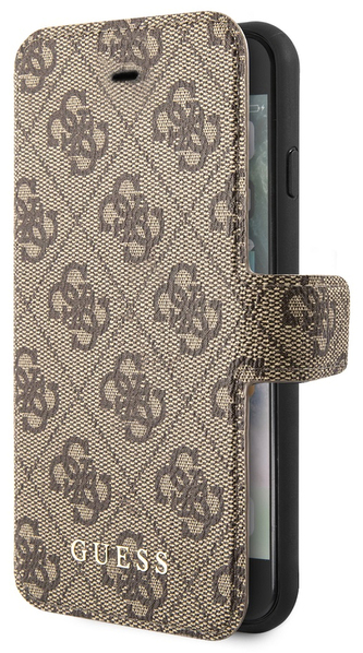 Guess Charms Book Case 4G iPhone 7/8/SE2, Brown