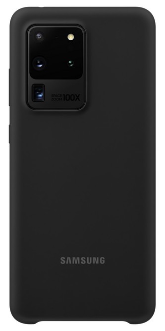 Samsung EF-PG988TB SiliconeCover S20 Ultra, Black