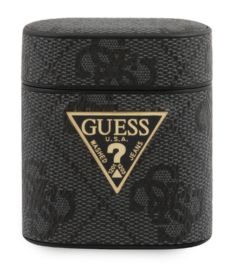 Guess 4G Stripe Hard Case Apple Airpods, Black