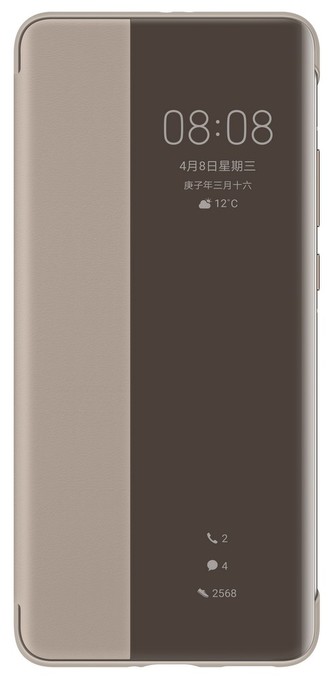 Huawei P40 Pro Smart View Flip Khaki