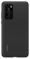 Huawei P40 Silicone Case Black
