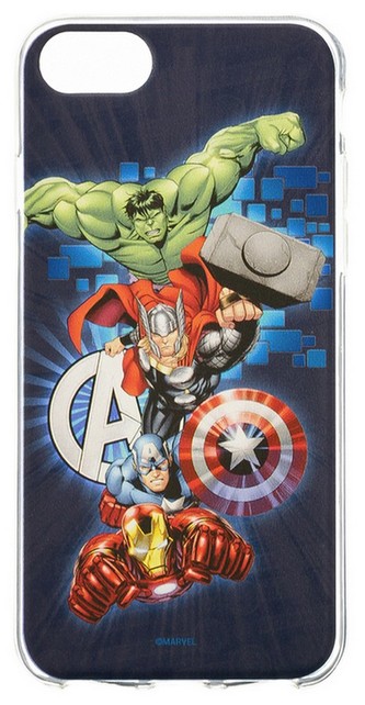 MARVEL Avengers 001 zadní kryt iPhone X