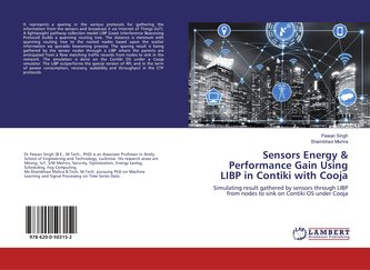 Sensors Energy & Performance Gain Using LIBP in Contiki with Cooja