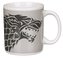 Keramický hrnek Game of Thrones|Hra o Trůny: Stark (objem 350 ml) bílý