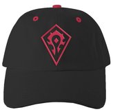 Kšiltovka World Of Warcraft: Horde Red Logo (obvod 56 cm) černá bavlna