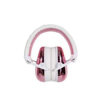 BuddyPhones GUARDIAN - dětská ochranná sluchátka SNR 25, růžová