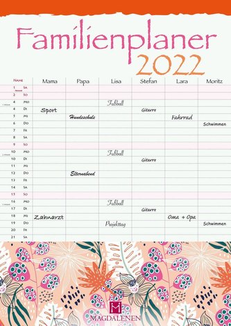 Familienplaner 2022