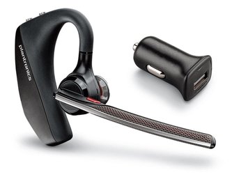 Plantronics Voyager 5220, bluetooth v4.1 headset s nabíječkou do auta, černá
