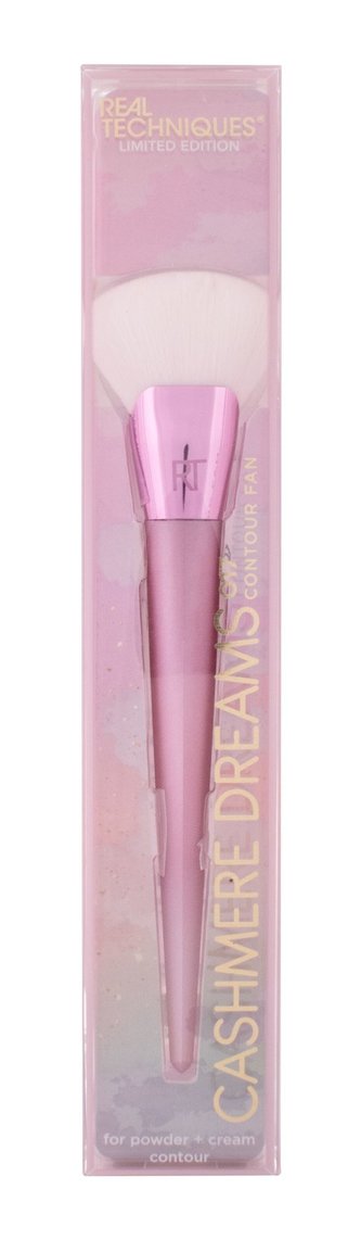 Real Techniques Cashmere Dreams Štětec 017 Contour Fan Brush 1 ks pro ženy