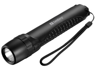 Sandberg Survivor Torch PowerBank 10400 mAh, svítilna + powerbank, černá