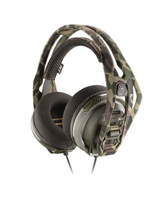 Nacon RIG 400, herní headset, 3,5mm jack, pro PC, Forest Camo