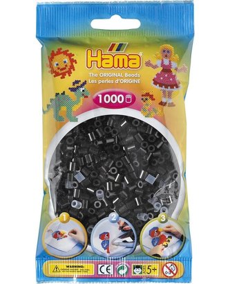 Černé korálky 1.000ks MIDI