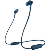 Sony WIXB400, Bluetooth bezdrátová sluchátka do uší, Extra Bass, modrá