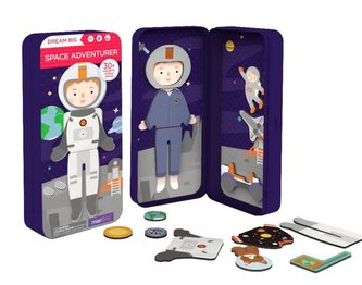 Cestovní magnetické puzzle Astronaut
