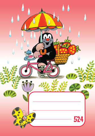 Školní sešit KRTEK 524 bezdřevý