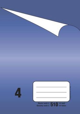 Školní sešit BOBO 510 bezdřevý