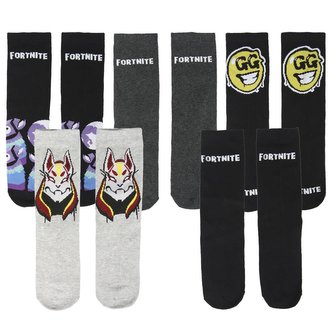 Pánské ponožky Fortnite: Set 5 párů (velikost EU 39-48)