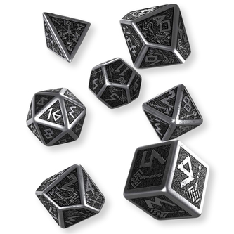 Sada kovových kociek trpaslíkov